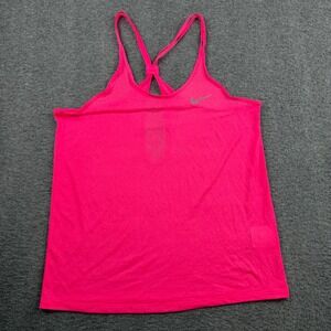 Nike Dri-FIT Women's S‎ Small Pink Racerback Training Tank Top 894522-639